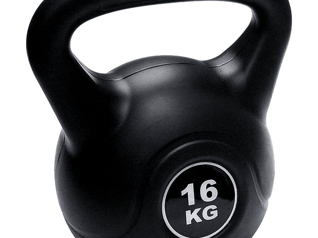 16kg Concrete Kettlebell Weight for Strength Training Home Gym