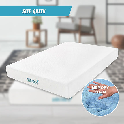 Queen 25cm Gel Memory Foam Mattress – Dual-Layered Comfort with CertiPUR-US® Certified Foam