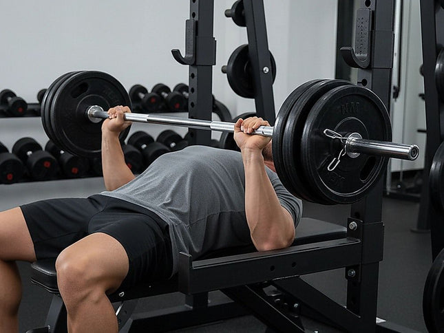 20kg Olympic Barbell 700lb Rated for Powerlifting Home Gym Training