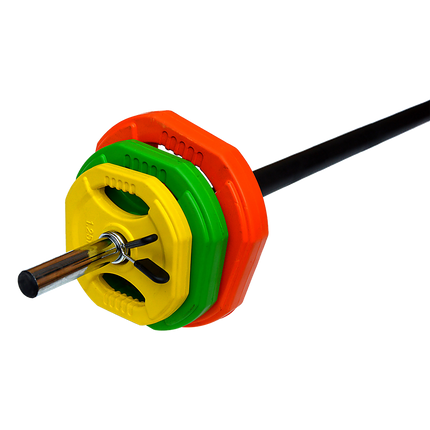 20kg Standard Rubber Coated Barbell Weight Bar for Home Gym