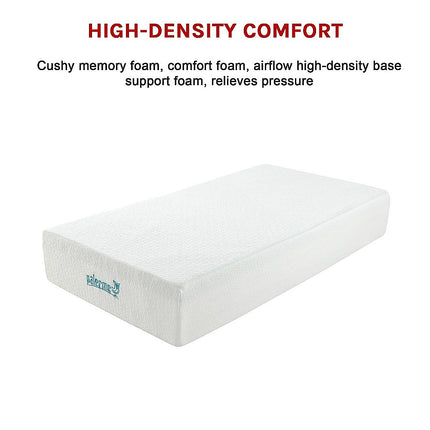 King Single 30cm Green Tea Memory Foam Mattress – Cooling Comfort with CertiPUR-US® Certified Foam