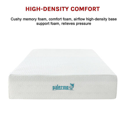 Double 30cm Green Tea Memory Foam Mattress – Cooling Comfort with CertiPUR-US® Certified Foam