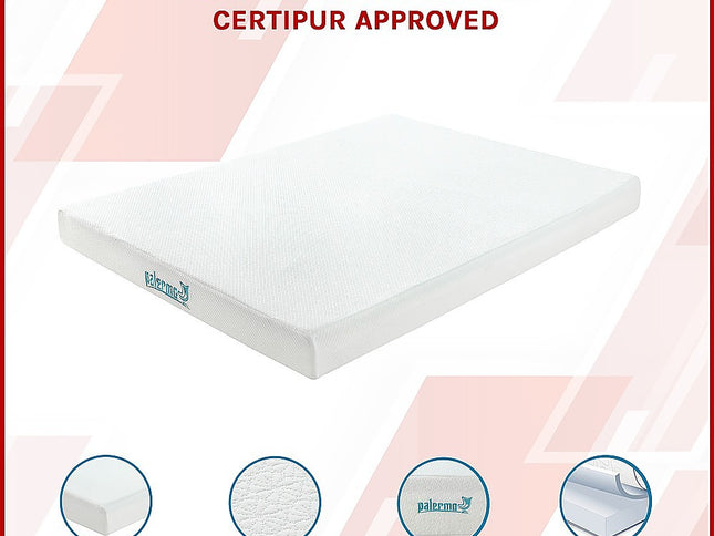 King Green Tea Memory Foam Mattress – Cooling Comfort with CertiPUR-US® Certified Foam