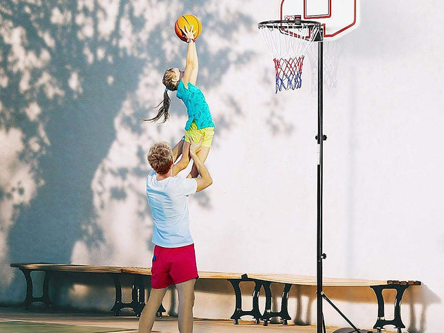Basketball Ring Hoop Height Adjustable Portable Set