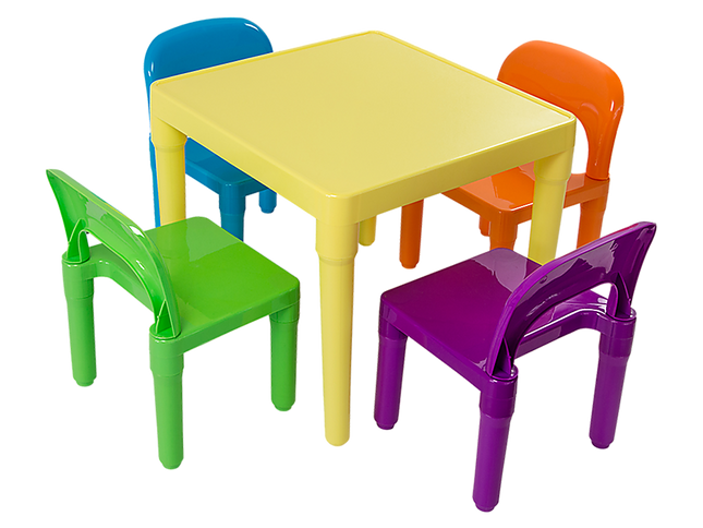 Kids Table and Chairs Play Set Toddler Child Toy Activity Furniture In-Outdoor