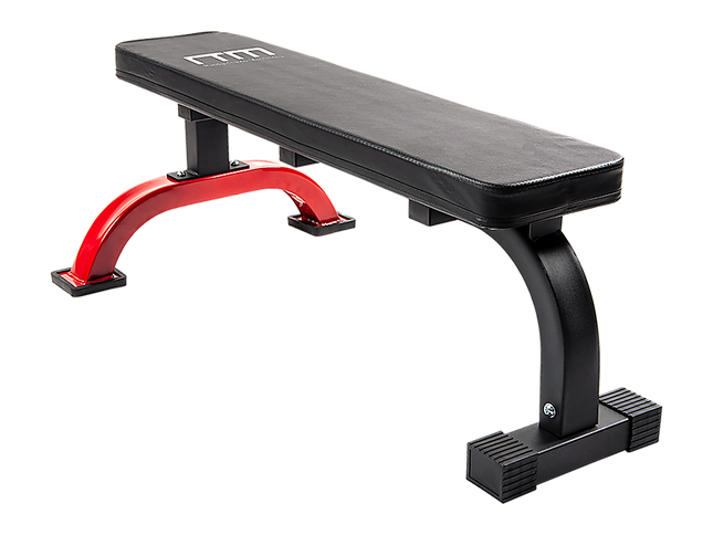 Fitness Flat Bench Weight Press Gym Home Strength Training Exercise