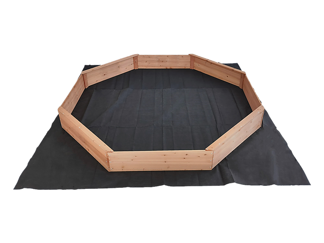 Kids Sand Pit Large Octagonal Wooden Sandpit