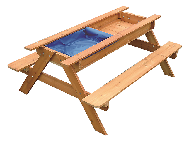 Sand & Water Wooden Picnic Table