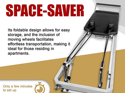 Pilates Reformer Machine Foldable Gym