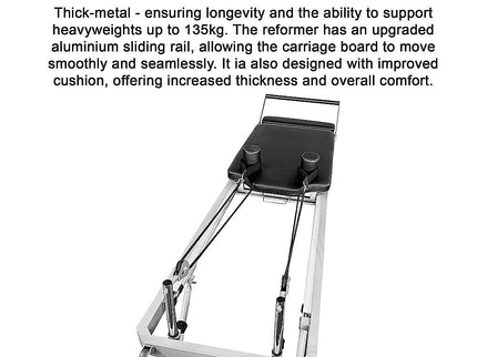 Pilates Reformer Machine Foldable Gym
