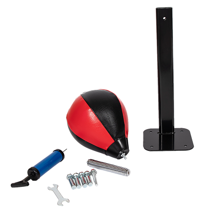 Wall Hanging Boxing Punching Bag Speed Training Stress Relief Kit with Wall Mount Bracket