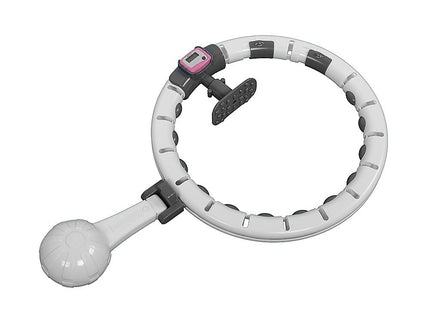 Weighted Hoola Hoop for Adults Weight Loss Exercise 2 in 1 Abdomen Massage Fitness
