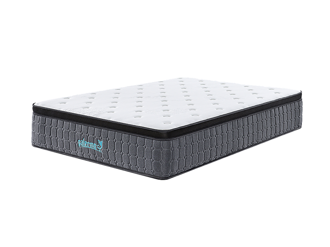 King Single Euro Top Pocket Spring Mattress – Motion Isolation Comfort with CertiPUR-US® Certified Foam Layers