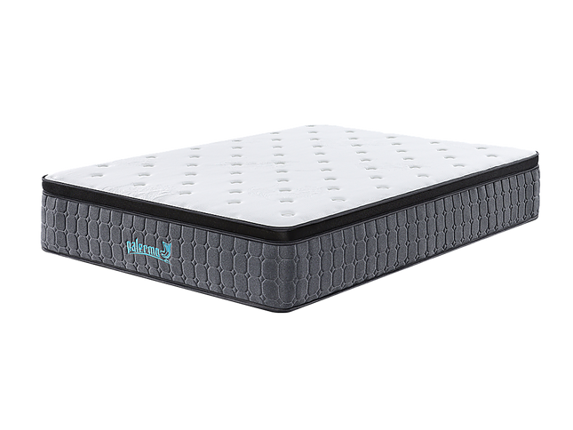 Double Euro Top Pocket Spring Mattress – Motion Isolation Comfort with CertiPUR-US® Certified Foam Layers
