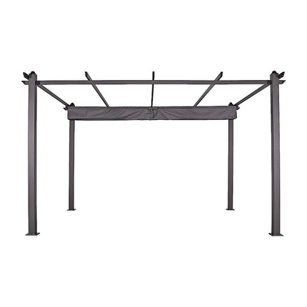 3x4M Aluminium Pergola Marquee with Retractable Roof – Garden Canopy