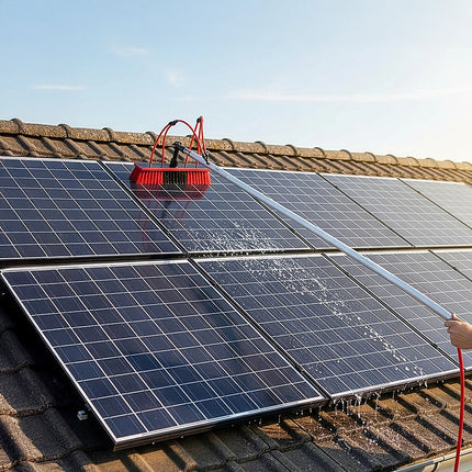 7m Water Fed Pole Cleaning Kit ‚Äì Solar Panel & Window Cleaner System with Brush