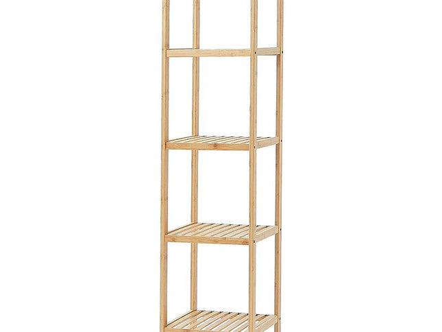 5 Tier Bookshelf Storage Bookcase Shelving Unit for Home Office