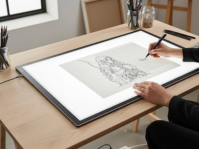 A1 LED Light Box for Drawing, Calligraphy & Tracing Artists Pad
