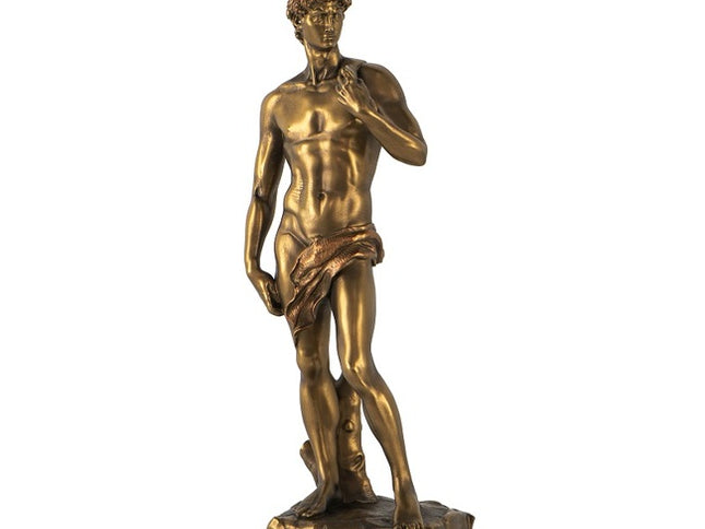 Golden David Statue 41cm