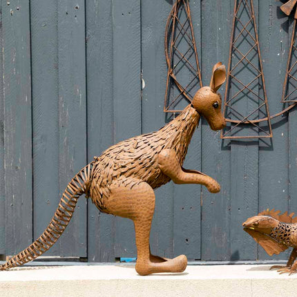 Large Garden Kangaroo Statue 83cm