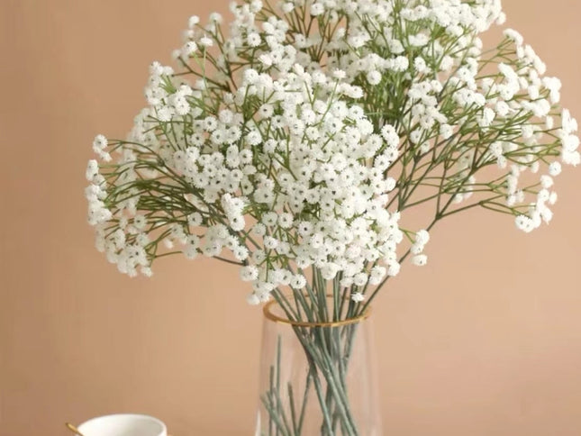 bulk 36 Artificial Baby Breath 4 Branches 108pc 61cm