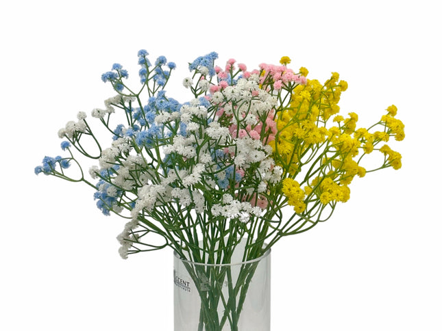 bulk 36 Artificial Baby Breath 62cm 4 Assorted 10x62cm