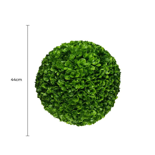 Large Clover Hedge Topiary Ball UV Resistant 44cm