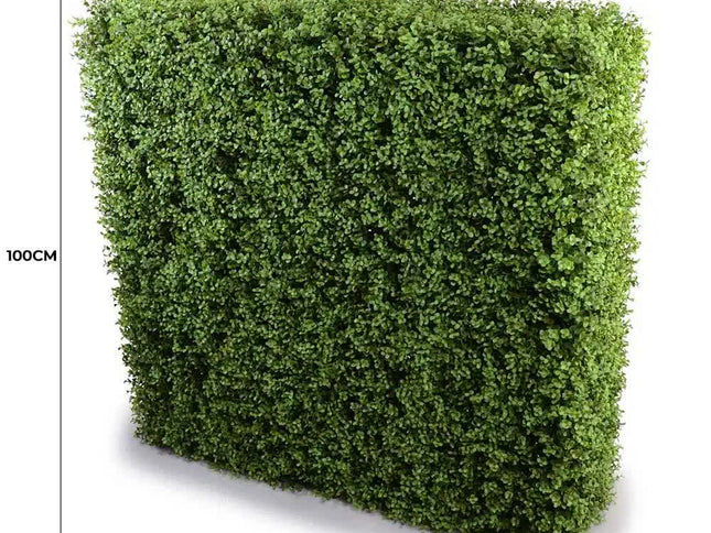 Deluxe Portable Buxus Hedge UV Resistant 100cm Long x 100cm High