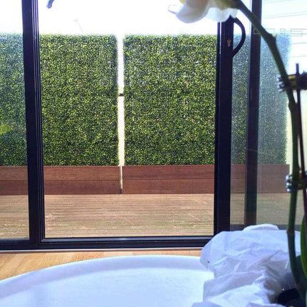 Mixed Boxwood Hedge UV Resistant 100cm Long x 100cm High