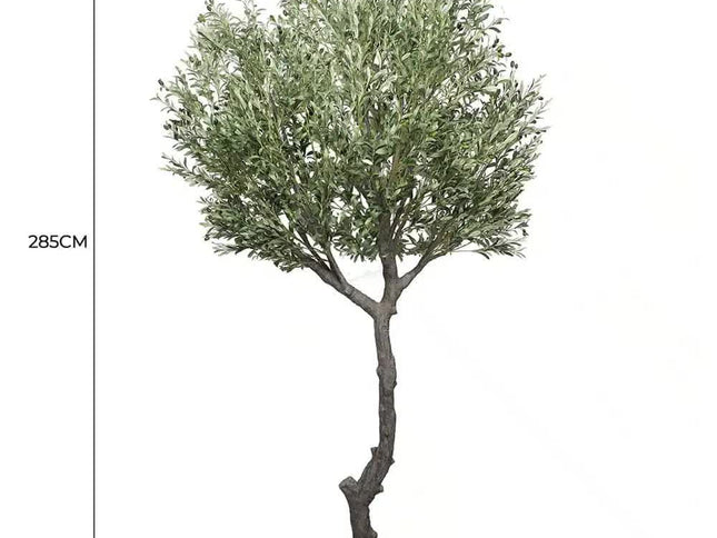 Nearly Natural Extra Large Olive Tree with Olives 285cm