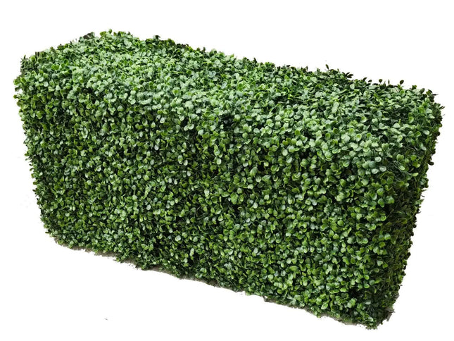 Portable Boxwood Hedge UV Resistant 100cm Long x 50cm High