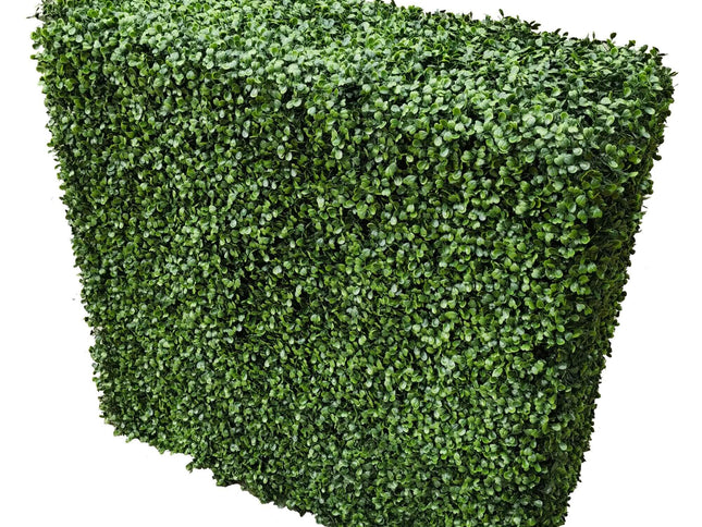 Portable Boxwood Hedge UV Resistant 100cm Long x 100cm High