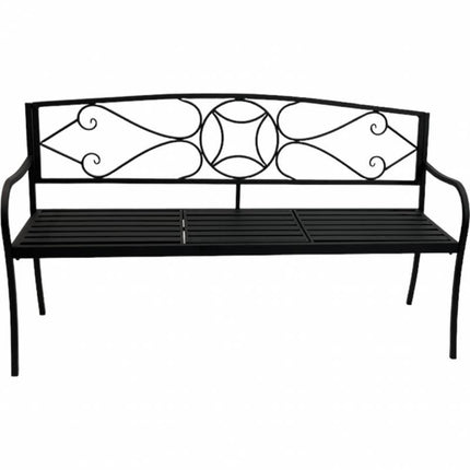 Otis Metal Garden Bench 150x87cm