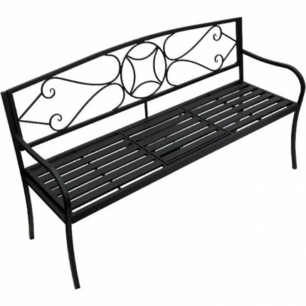 Otis Metal Garden Bench 150x87cm