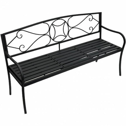 Otis Metal Garden Bench 150x87cm