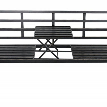 Lucinda Garden 3 Seat Bench & Pop Up Table 150cm
