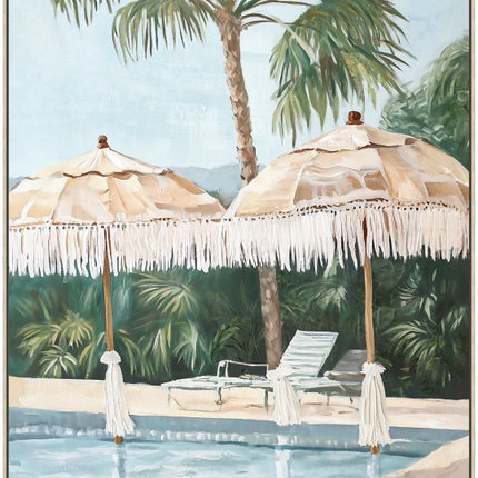 Summer Fun Framed Artwork 120cm