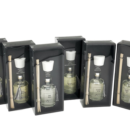 bulk 12 300ml Fragrant Oil Diffuser With Ceramic Cap Assorted Frag