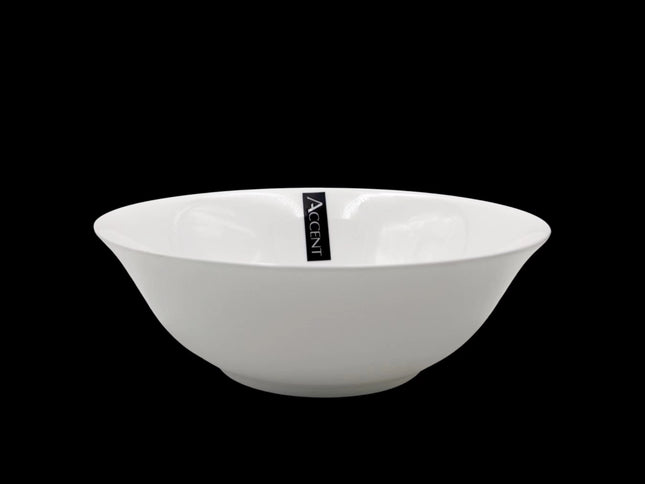 bulk 24 White Fine Bone China Bowl 7.25in
