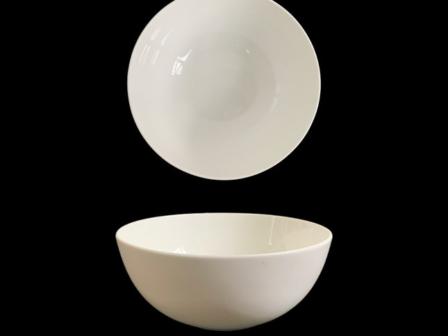 bulk 24 White Fine Bone China Bowl 7in 17cm