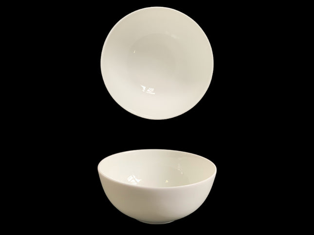 bulk 24 White New Bone China Round Bowl 3.75in 10cm