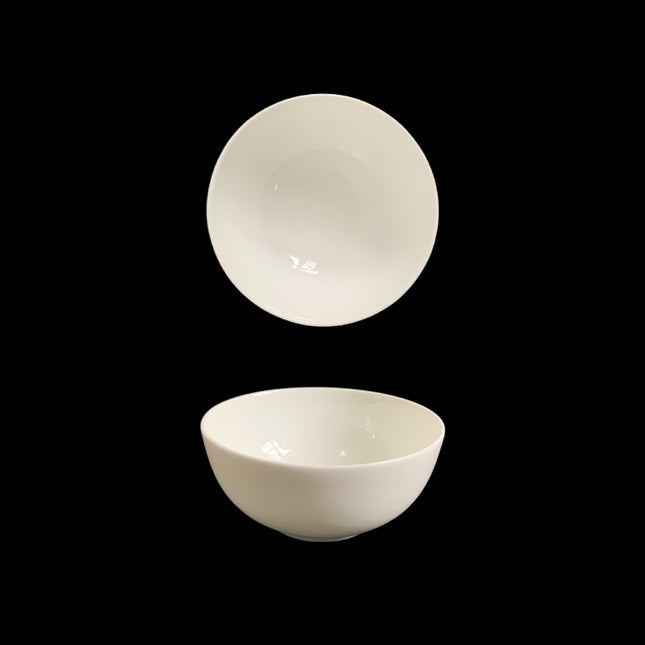 bulk 24 White New Bone China Round Bowl 3.75in 10cm