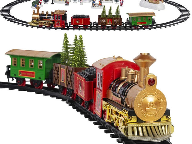 NNEOBA Christmas Village Train Set