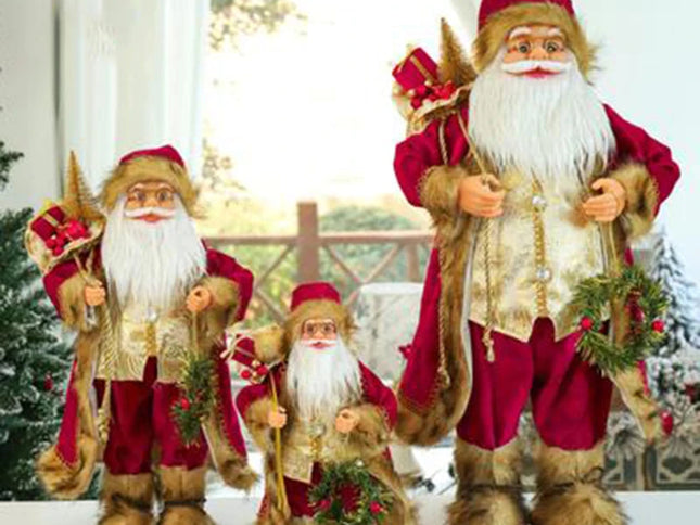 Christmas Santa Claus Doll  - 30cm