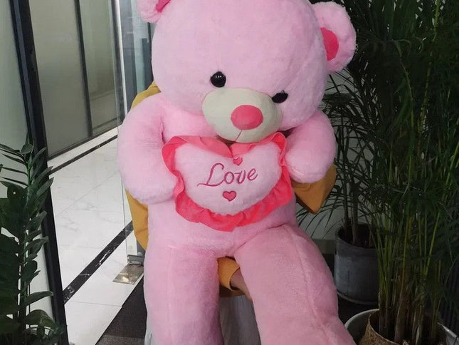 Giant Plush Valentines Love Bear Pillow