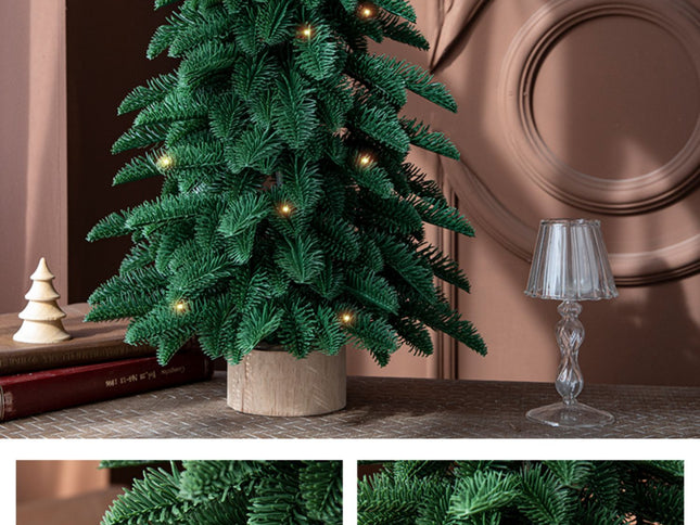55cm Artificial Mini Christmas Tree - Indoor Holiday Decoration