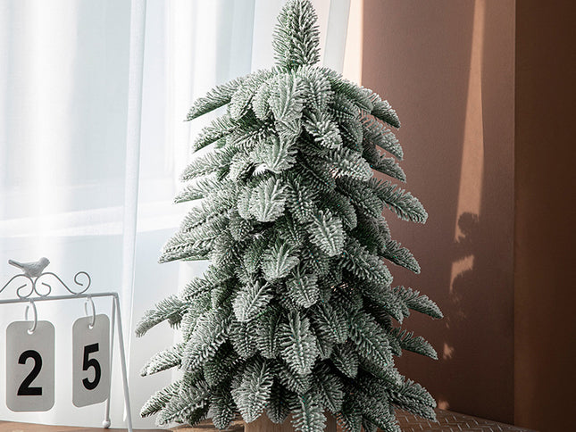 55cm Frosted Mini Christmas Tree ‚Äì Snow-Covered Indoor Holiday Decoration
