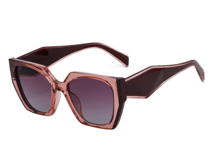 Bold Oversized Red Frame Sunglasses | UV400 Designer Fashion Shades