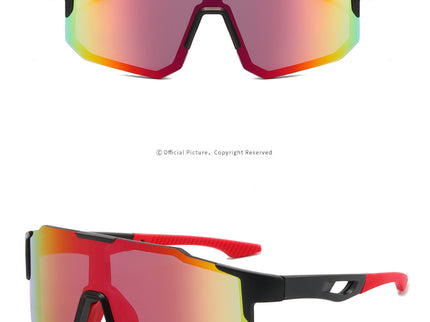 New sports sunglasses men's and women's cycling sunglasses dazzling sunglasses