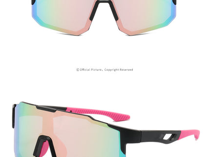 New sports sunglasses men's and women's cycling sunglasses dazzling sunglasses